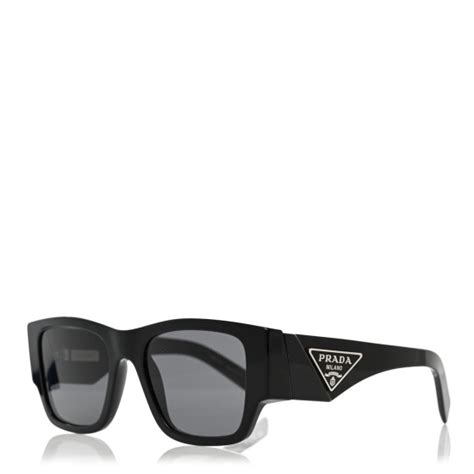 PRADA Acetate Symbole Sunglasses SPR 10Z Black